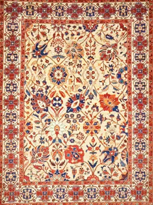 Afghanischer Teppich Ankauf Hamburg - Orientteppich mit traditionellen Gul-Mustern