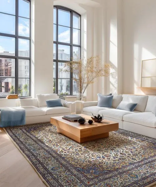 Teppich-Ankauf Hamburg - Robuster Wollteppich für gemütliche Wohnräume